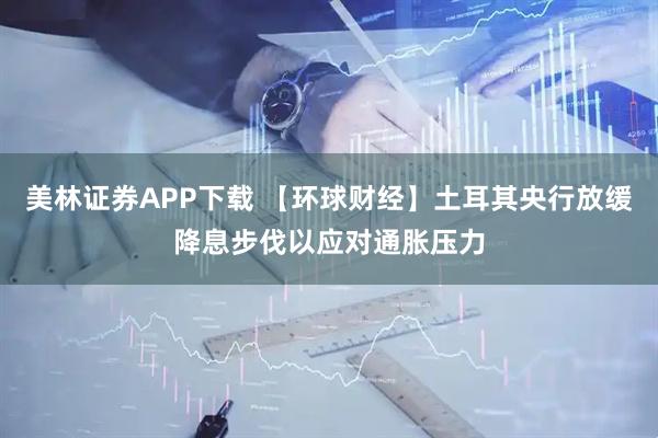 美林证券APP下载 【环球财经】土耳其央行放缓降息步伐以应对通胀压力
