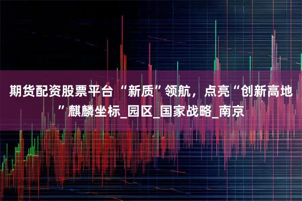 期货配资股票平台 “新质”领航，点亮“创新高地”麒麟坐标_园区_国家战略_南京